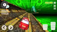 Luxrisk Limo: Impossible Sky Stunt Driving Tracks Screen Shot 5