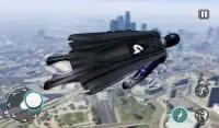Sayın yerçekimi süper kahraman 3D uçan Screen Shot 11