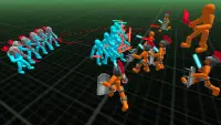 Stickman Simulator Neon Battle Screen Shot 1