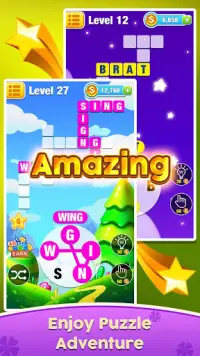 Word Cute - Free Word Puzzle Games Screen Shot 1