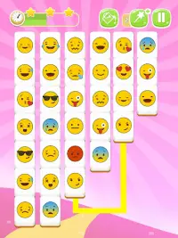 Pautan Emoji: permainan smiley Screen Shot 7