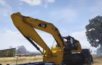 Excavator Dozer & Bucket Simulation Games Screen Shot 1