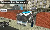 Police Bus Transporter 3D Prisoner Jail Transport Screen Shot 5