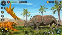 호랑이 시뮬레이터 오프라인 게임 동물 시뮬레이터 게임 Screen Shot 5
