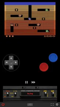 Jogo Atari Dig Dug Screen Shot 0