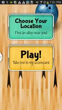 My Bowling Scorecard App Screen Shot 1
