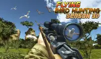 vôo Pássaro Época de caça 3D Screen Shot 15