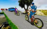 Superheroes Bike Parkour Stunts Master Screen Shot 2