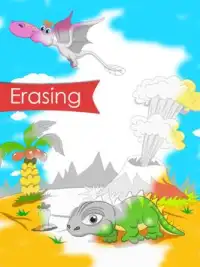 Dinossauros: as crianças aprendem e jogam Screen Shot 1