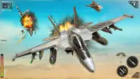 Combat Fight: Airplane Games Screen Shot 2
