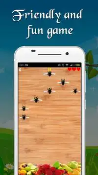 Bee Smasher Game Screen Shot 1