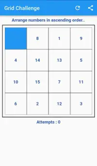 Grid Challenge: A Number board game Screen Shot 1