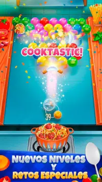 Bubble Chef: Juegos de bolas, burbujas y cocina Screen Shot 2