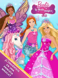 Barbie moda mágica -Disfrázate Screen Shot 5
