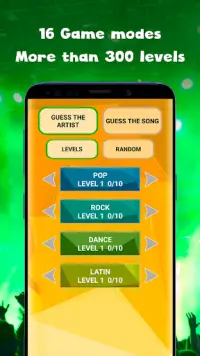 Guess the song music quiz game Screen Shot 0