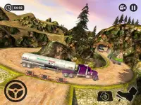 Oil Tanker Truck Driving Simulator: Hill Transport Screen Shot 9