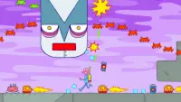 Glorkian Warrior: Shoot Weird Space Invaders Screen Shot 2