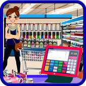 Cosmetic Business Shop: Makeup Store Cashier Game