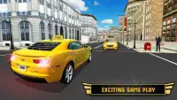 Modern City Taxi Cab Driver Simulator Game 2017 Screen Shot 3