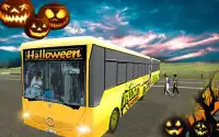 HALLOWEEN PARTY NIGHT BUS DRIVER 3D Screen Shot 0