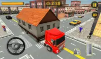 Wrecking simulateur de grue 2019:maison jeu mobile Screen Shot 7