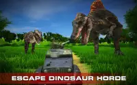 Escape de tiro de dinosaurio Screen Shot 11