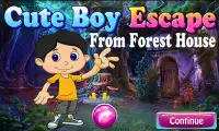Cute Boy Escape From Old House Screen Shot 0