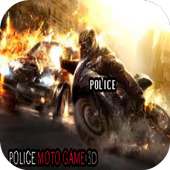 Police Moto Game 3D