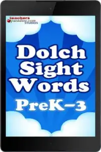 Dolch Sight Words Flashcards -Common English Words Screen Shot 9