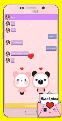 Blackpink Messenger! Chat Simulator Screen Shot 3