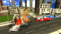 Fire Truck Rescue Simulator 2018 Screen Shot 1