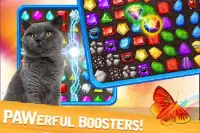 Block Puzzle Super Cats: Match jewel Screen Shot 1