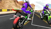 Motorbike Racing - Free Game Screen Shot 1
