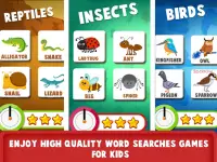 Game Edukasi Pencarian Kata Untuk Anak - Game Kata Screen Shot 6