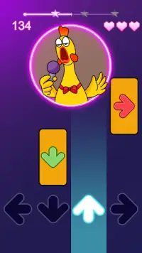Dancing Chicken - funny tiles Screen Shot 0