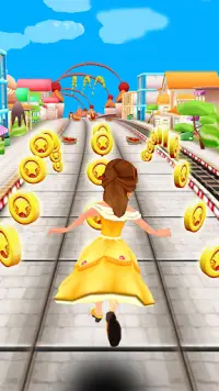 Subway Princess Run - City Endless Runner Screen Shot 3