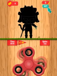 Samurai Cat Spinner - Crazy Ninja Screen Shot 8