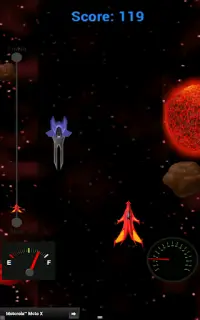 Space Race Tilt Free Tilt Game App Screen Shot 2