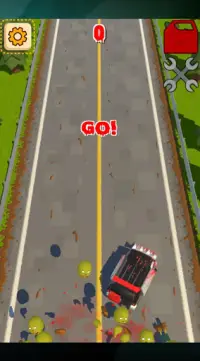 Crush the Zombies on the Highway Screen Shot 1