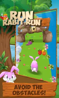 Run Rabbit Run: Bunny Dash, Crazy Jungle Adventure Screen Shot 3