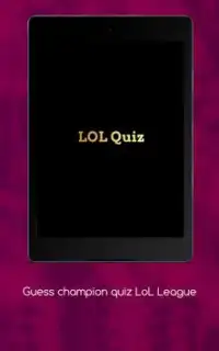 Guess champion quiz LoL league Of Legends Screen Shot 11