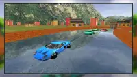 Uphill Waterpark Rush : Car Stunts with Race Screen Shot 0