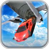 Real Airplane Muscle Car Transporter Simulator 3D