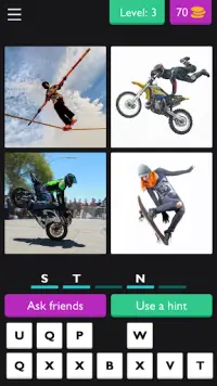 😍4 Pics 5 Letter Word: Puzzle👍👍 Screen Shot 3