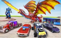 Robot Car Transformation: 3D Transformation Games Screen Shot 1