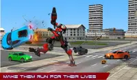 Police Limo Car Robot Games Screen Shot 9