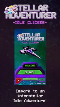 STELLAR ADVENTURER  - IDLE CLICKER Screen Shot 2