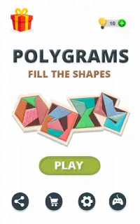 Polygrams - Tangram Puzzle, New Game 2021 Screen Shot 0