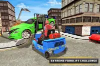 シティ フォークリフト シミュレーション： 車 パーク ゲーム Screen Shot 2