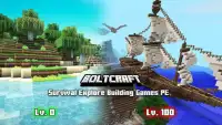 Bolt Craft Survival Explore Building Games PE Screen Shot 4